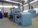 ISO9001 Wire Mesh Shot Blasting Machine Sheets Dishes Cleaning