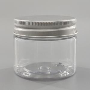 China 50ml Body Scrub Bath Salt Plastic Clear Cosmetic Jars wholesale