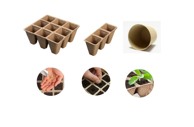 Pulp Molded Nursery Tray Making Machine Fibre Moulding Machines