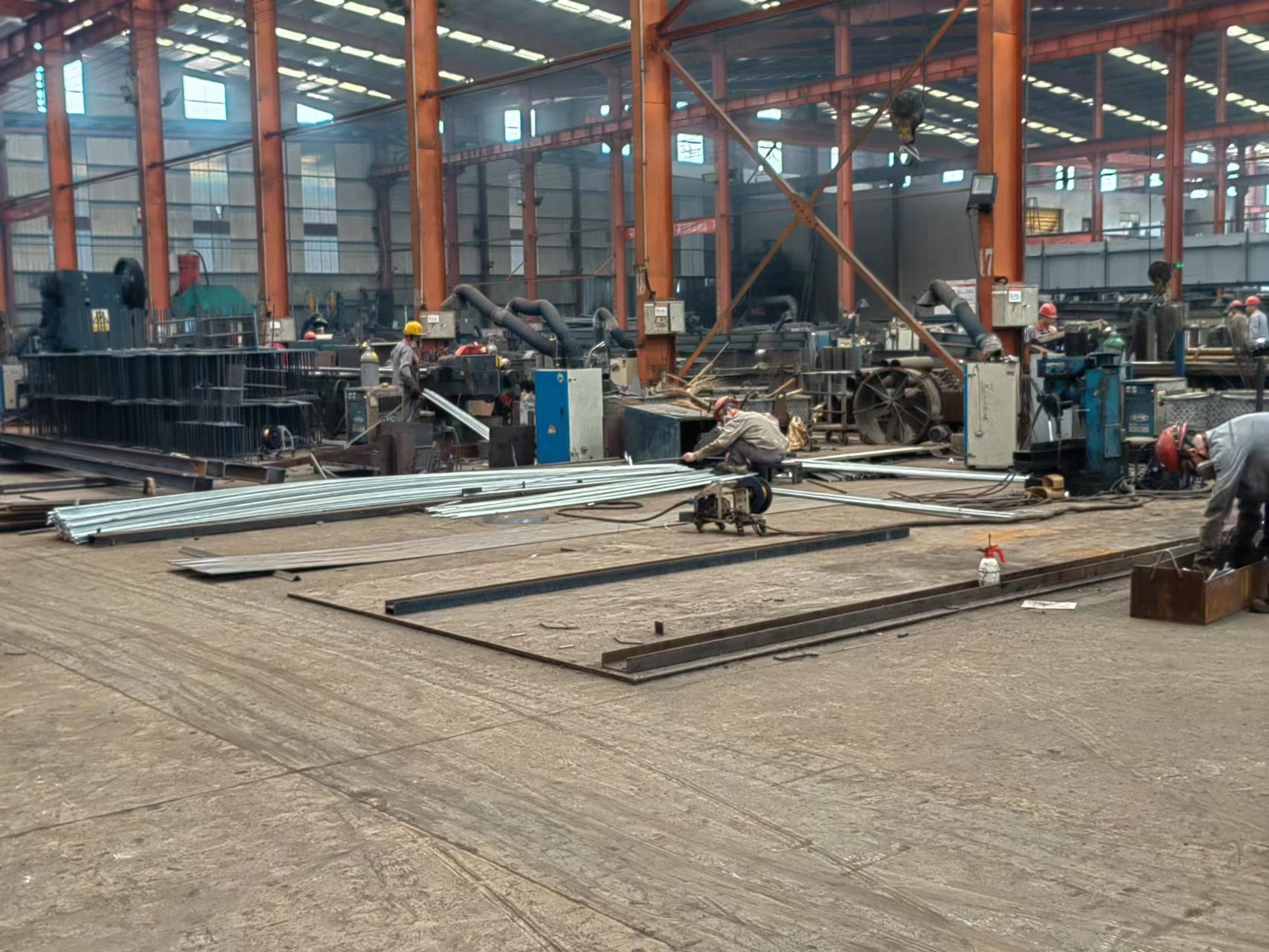 Galvanzing Painted Steel Structure Workshop Prefabricated Steel Workshop Building