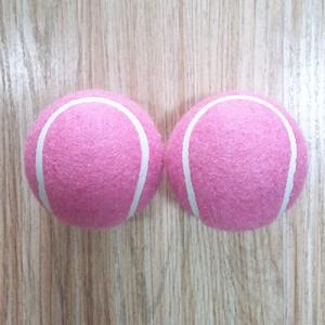 China cheap promotion tennis ball with custom logo printed wholesale