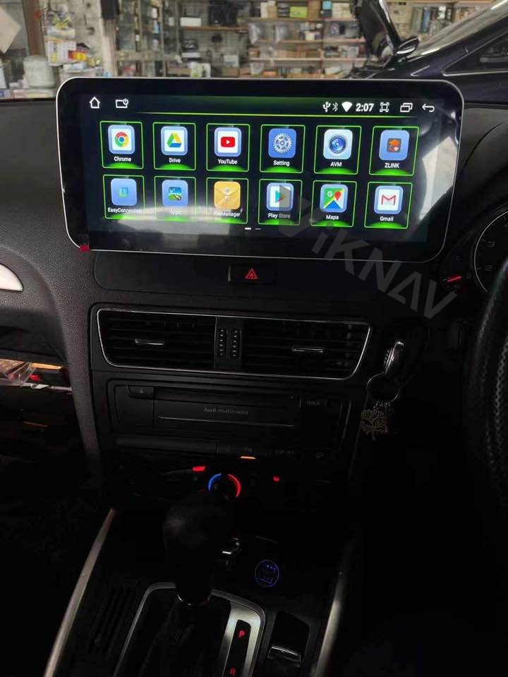 8 Core CPU Audi Android Radio Head Unit Screen For Q5 2010 To 2017