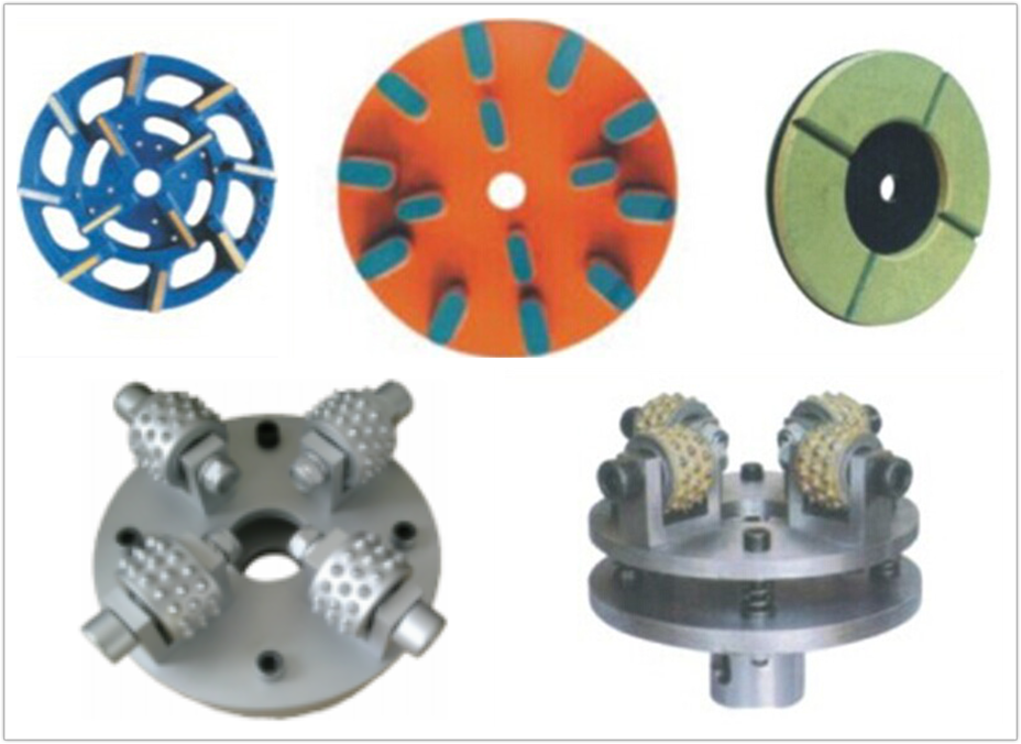 Manual Stone Polishing Machine For Marble And Granite Polishing Various Thickness