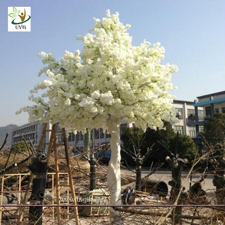 UVG CHR060 3m White artificial tree japanese cherry blossom for wedding and planner