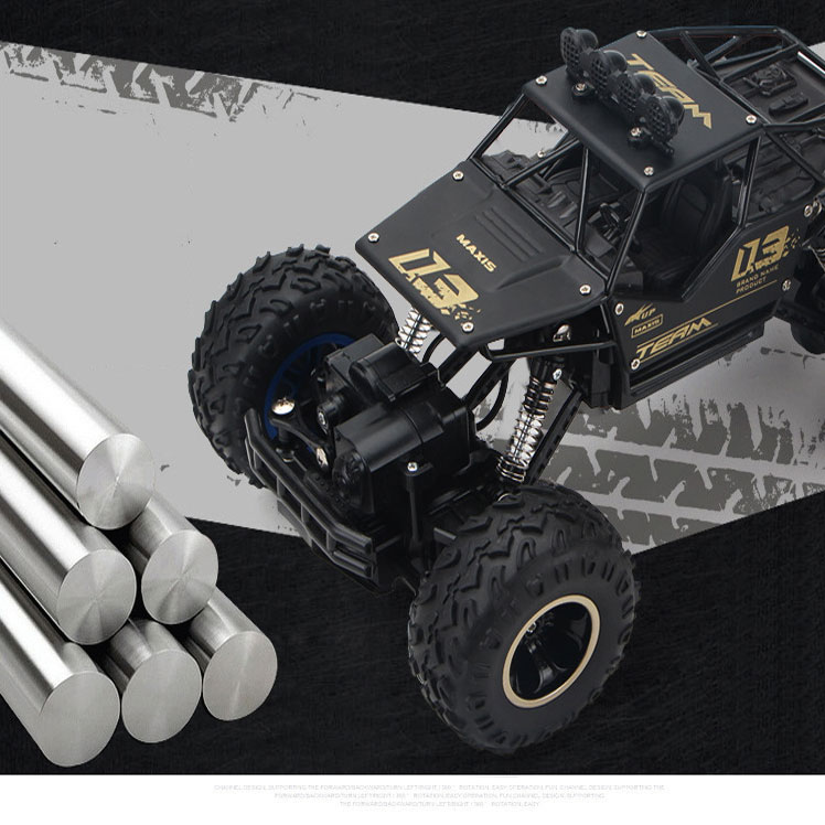 Boy's Speed Racing Toy Car 90 Minutes Charging Time Four-Wheel Drive Climbing Big Car