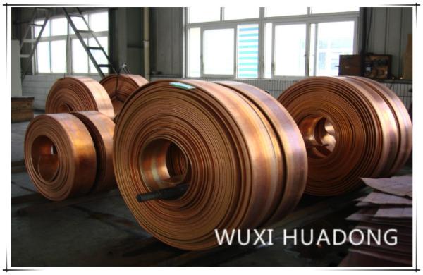 Electric Upward Continuous Casting Equipment , Copper Brass Bronze Strip Casting