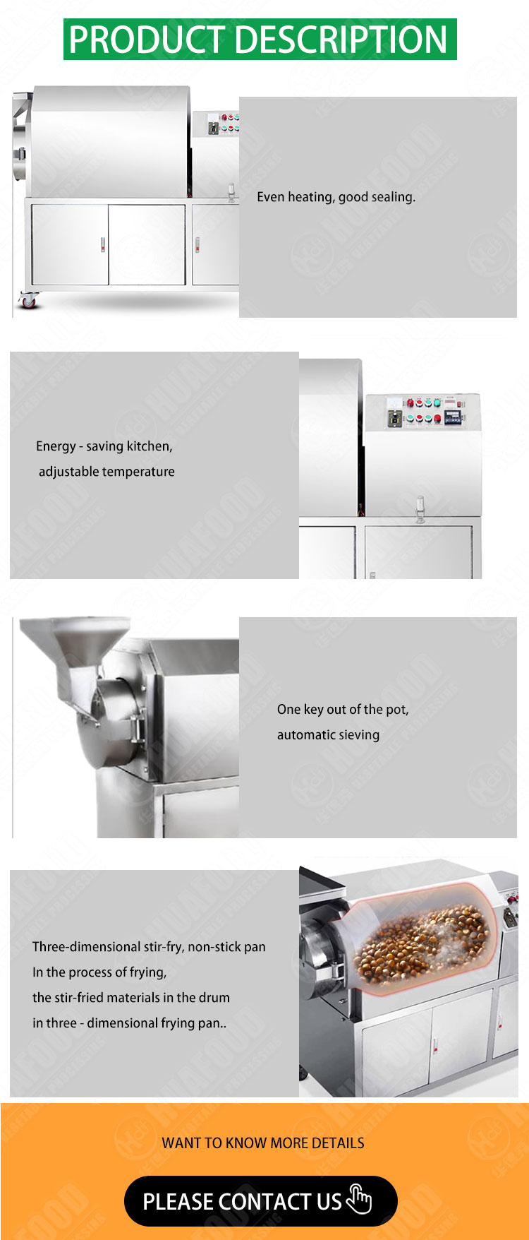 Peanut Shelling And Roasting Machine Mini Peanut Butter Roasting Machine With Best Price