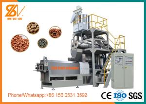 China SLG95 Fish Feed Extruder Stainless Steel Steam Schneider Electric Device wholesale