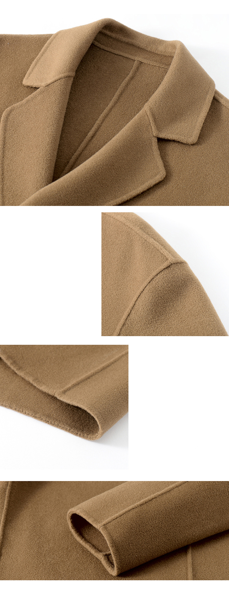 Nonwoven Men's Trench Coat for Slim Fit and Warmth in Cold Weather