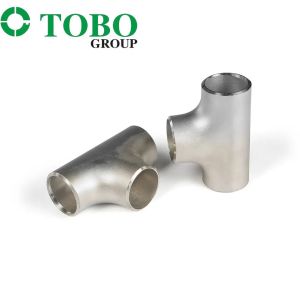 China Nickel Alloy Steel Pipe Fittings SMLS BW Tee 6" STD Monel400 ASME B16.9 wholesale