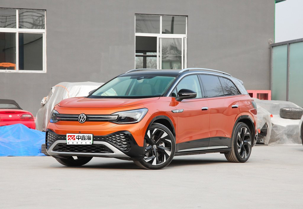 100% Electric Vw Used Electric Cars 7 Seats Power 150kw Large SUVs