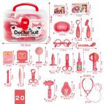 Function Pretend Play Toy Set Plastic Children Simulation Dental Clinic Medical