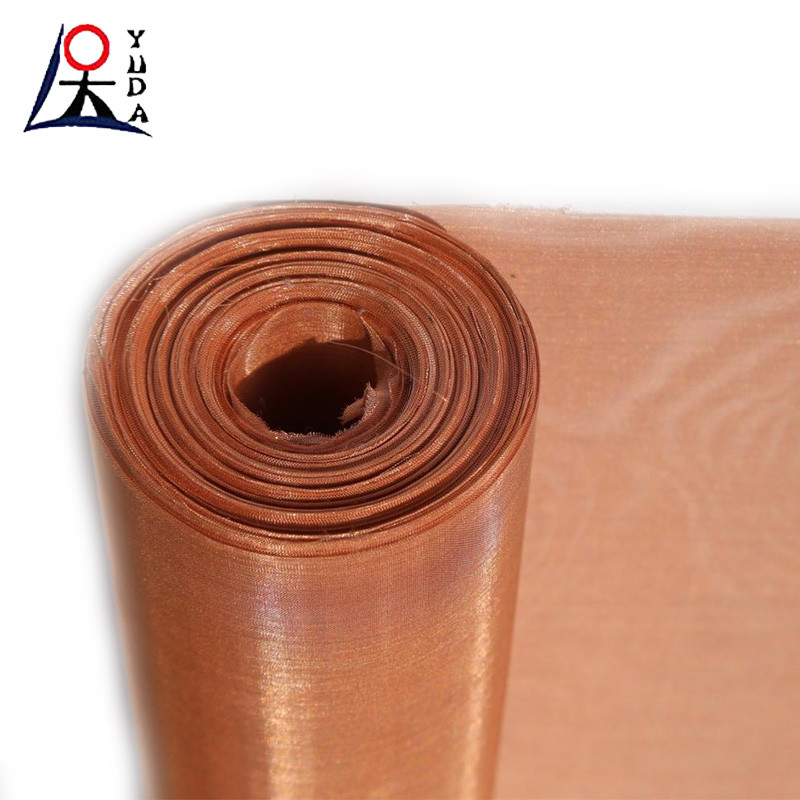 Superfine Red Shield Copper Mesh Screen Decorative Brass Wire Mesh