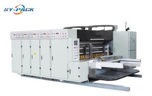 China Economic Carton Printer Slotter Die Cutter Machine 120pcs Per Min wholesale