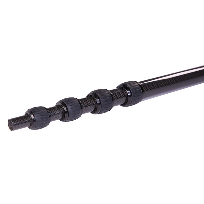 Bidirectional Epoxy Carbon Fiber Telescopic Pole 2x2 Twill