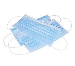 China Antibacterial Earloop Surgical Mask Easy Carrying Nonwoven Fabric Material wholesale