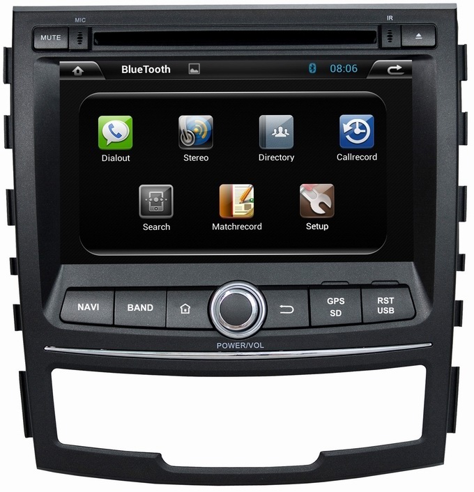 Ouchuangbo Android 4.2 Car Navi Multimedia for Ssangyong Korando 2010-2013 Auto GPS DVD Radio Player OCB-7067C