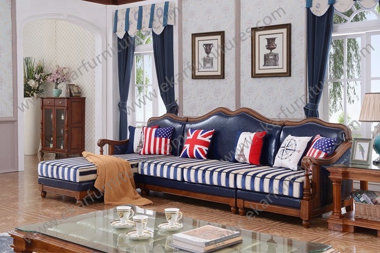 Chinese armchair wood home furniture modern couch