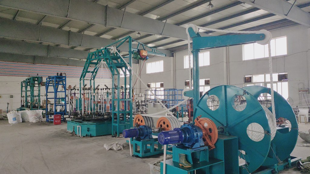 Customized Color UHMWPE Braided Mooring Rope for Offshore Drilling Platform Part Rope