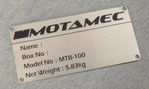 China Case Accessories Stainless Steel Brass Nameplate Logo wholesale