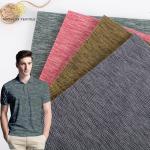 Wear Resistant Yarn Dyed Shirt Fabric , Breathable 210g T Shirt Cotton Fabric