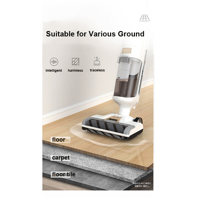 Revolutionary 150W Cordless Cyclone Vacuum Cleaner for Wet Dry Hard Floor Cleaning