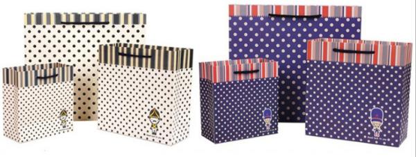 New Products Business Spotted Little Soldier Gift Bags Paper Bags Handbags Bags