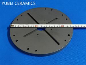China High Hardness Sic Ceramics Disc 400GPa Silicon Carbide Plate wholesale