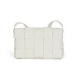 Real Leather Crochet Bags for Lady Designer Shoulder Bags Cowhide Handbag