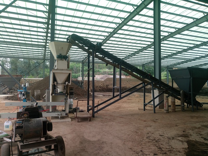 20kg 50kg Semi-auto Granular Powder Vertical Mixture Packing Machine