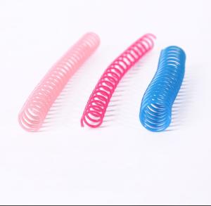 China 36 Loops PVC PET Plastic Spiral Binding Wire 5/16'' wholesale