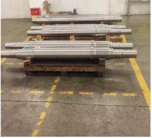 China forging high quality sae4340 Sae8620 steel backup roller forged steel rotor shaft wholesale