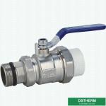 Sound Insulation 32mm PPR Brass Union Ball Valve