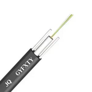China 2 4 6 8 12 core Single Mode Outdoor Fibre Optic Cable GYFXTY wholesale