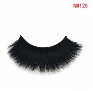 China Fluffy Long 3D Real Mink Eyelash Extensions 18 - 22mm For Wedding / Cosplay wholesale