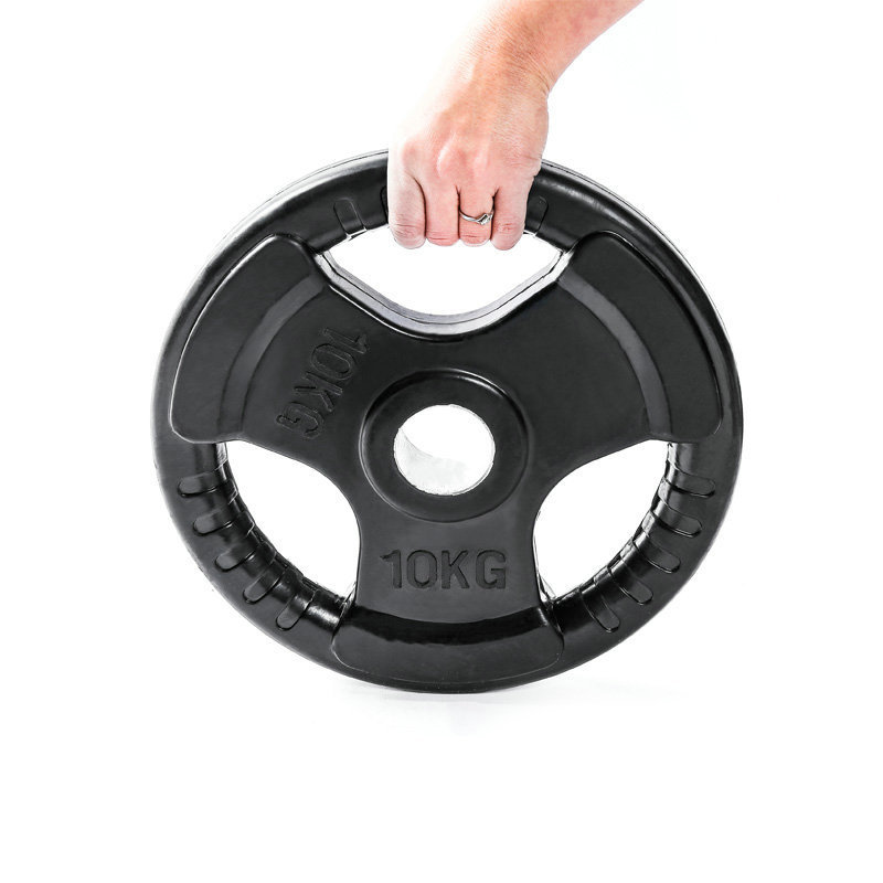 Gym Equipment Rubber Weight Plates Commercial Free Weights Weight Lifting