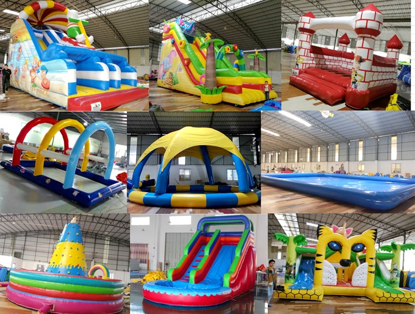 China Supplier hot selling good quality inflatable slip n slide/ infatable dry slip n slide for kids and adults