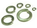 Din 7980 M6 Stainless Spring Washer , S304 Flat Lock Washer Plain Color