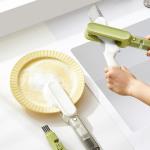 Creative Versatile Blade Knife Fork Cleaning Brush Cutlery Cleaner Utensil