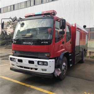 China 4X2 EURO 6 FTR 6CBM ISUZU FIRE FIGHTING TRUCK PRICE FIREFIGHTER TRUCK wholesale