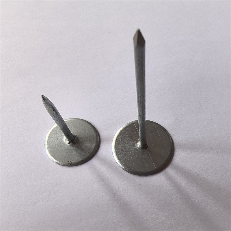 Cup Head Insulation Welded Pins With 30 Mm Round Base For HVAC Duct Insulation