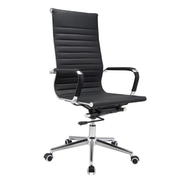 High Back Executive Boss Pu Leather Office Chair Office Furniture Swivel Chair Adjustable Leather Chair