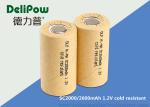 SC2600 Low Temperature Battery , Rechargeable 1.2 Volt Batteries