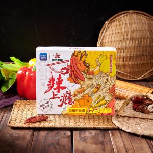China Handmade Spicy Chinese Instant Noodles Chongqing Xiao Mian Chicken Pickled Pepper wholesale
