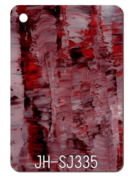 15mm Thickness Marbled Acrylic Sheet Plastic Plexiglass Board For Furniture
