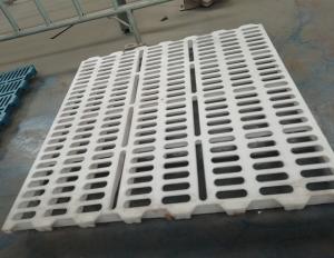 China White Color Plastic Slat Flooring Plastic Goat Flooring Lightweight 60 X 60CM wholesale