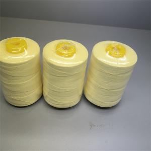 China 90TEX Para Aramid Raw Yellow Sewing Thread For Sewing Ne20/3 wholesale