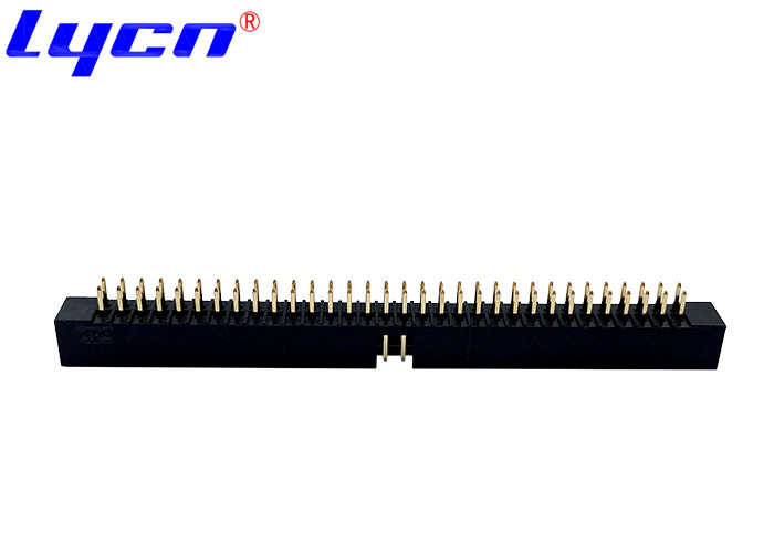Dual Row Box Board To Wire Connectors DIP 180 Degree 20mΩ Max
