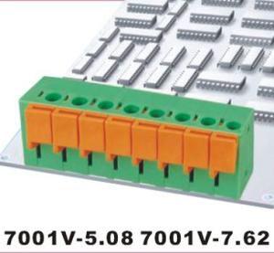 China PA66 Brase Clamping Terminal Block Connector 7001V wholesale