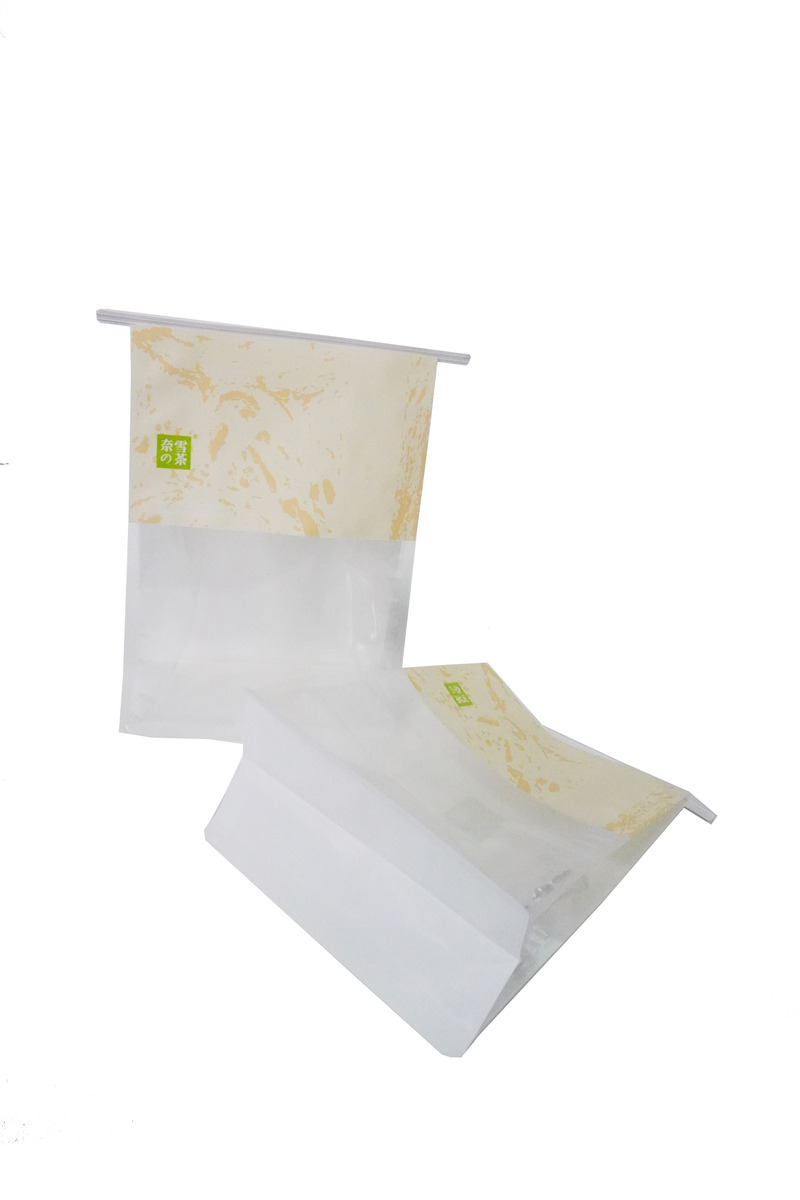 Flat Bottom Thin And Lightweight Paper Bag For Bread Packaging